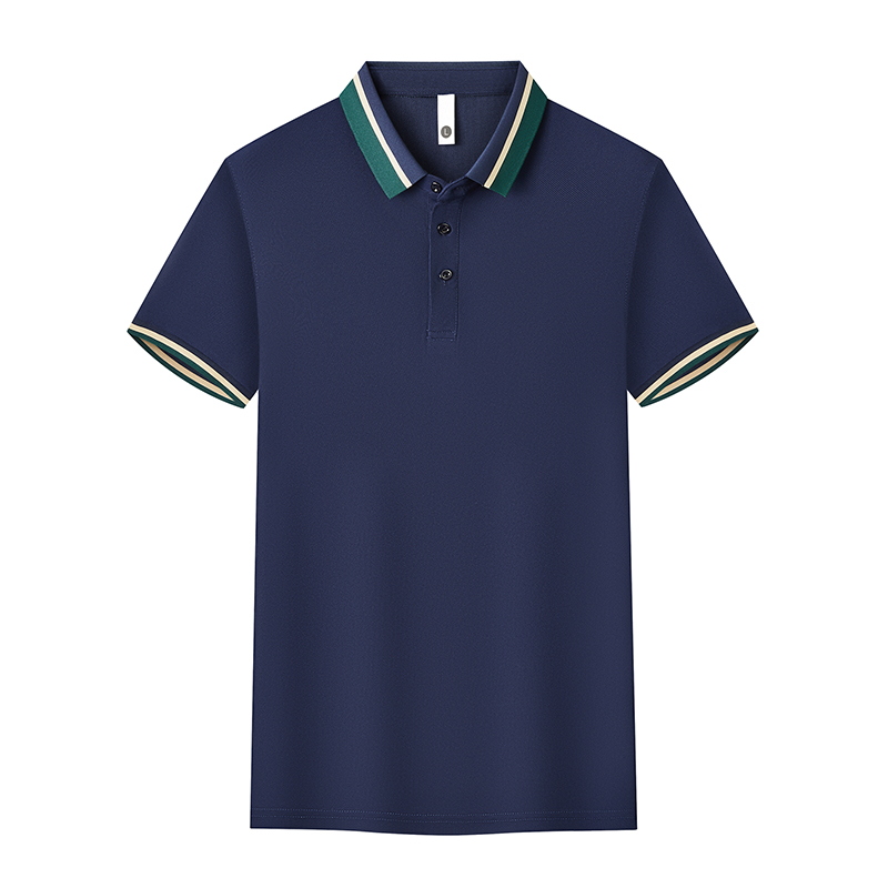 新品短袖polo衫时尚潮男短袖T恤男纯色短袖套头汗衫时尚简约POLO衫男短袖体恤可二开保罗衫